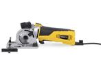 Powerplus POWX1365MB - Minicirkelzaag 600W - 3 zaagbladen -, Doe-het-zelf en Verbouw, Gereedschap | Zaagmachines, Verzenden, Zo goed als nieuw