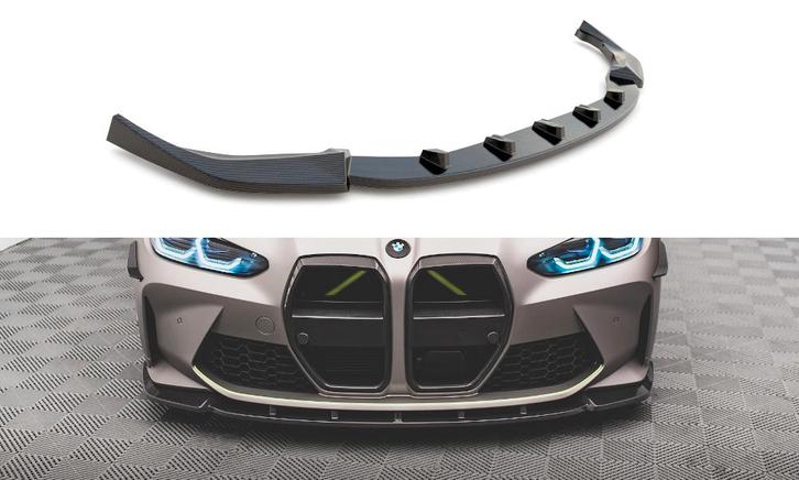 Voorspoiler V.1 BMW M4 G82 / M3 G80 / G81 Maxton Carbon, Auto-onderdelen, Carrosserie en Plaatwerk, Ophalen of Verzenden