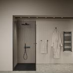 Douchecabine | BWS Gusma | 2 Deuren | 90x90x190 cm | Zwart, Ophalen of Verzenden, Nieuw, Chroom, Douche