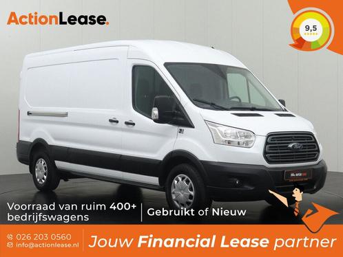 Ford Transit L3 H2 2020 €250 per maand, Auto's, Bestelauto's, Dealer onderhouden, Te koop, Zwart, Handgeschakeld, Financial lease