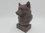 Bust of a alaskan malamute dog statue - home decor dog lover, Verzenden, Nieuw