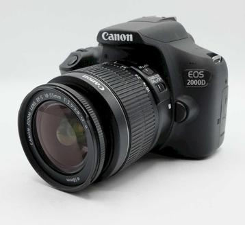 Canon EOS 2000D + 18-55mm IS II OCCASION (230) beschikbaar voor biedingen