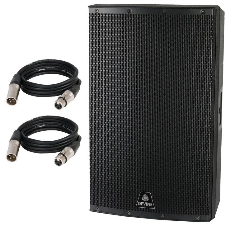 Devine Onyx 15A + XLR-kabelset, Audio, Tv en Foto, Luidsprekers, Verzenden