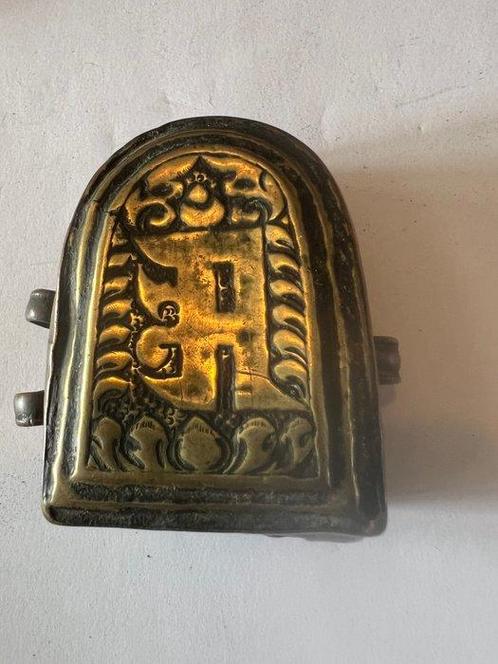 Twee gau amulet doosjes - Koper - Tibet - 19th - 20th, Antiek en Kunst, Antiek | Overige Antiek