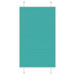 vidaXL Plissé rolgordijn 70x100 cm stofbreedte 69,4 cm, Huis en Inrichting, Verzenden, Nieuw, Groen