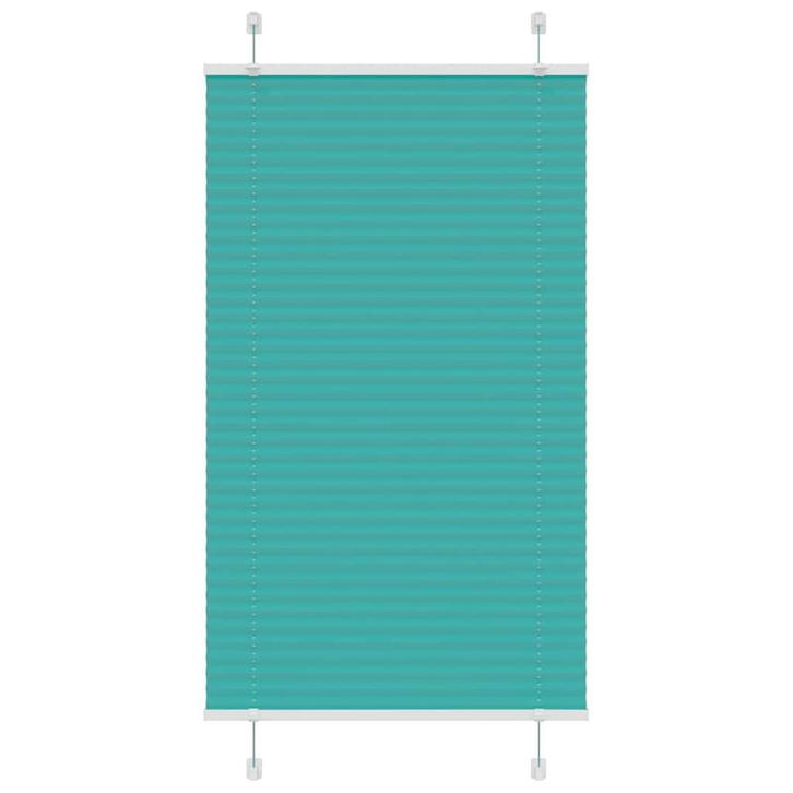 vidaXL Plissé rolgordijn 70x100 cm stofbreedte 69,4 cm, Huis en Inrichting, Stoffering | Gordijnen en Lamellen, Groen, Nieuw, Verzenden