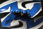 Nike - Air Jordan 1 Mid, Signal Blue - High-top sneakers -, Nieuw