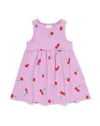 HEMA Babyjurk rib kersen paars, Kinderen en Baby's, Babykleding | Overige, Verzenden, Nieuw