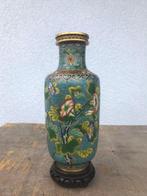 Vaas - Brons, Hout - China - Guangxu (1875-1908), Antiek en Kunst