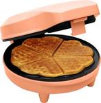 Bestron Wafelijzer voor klassieke hartwafels, Wafelmaker, Witgoed en Apparatuur, Wafelijzers, Ophalen of Verzenden, Nieuw