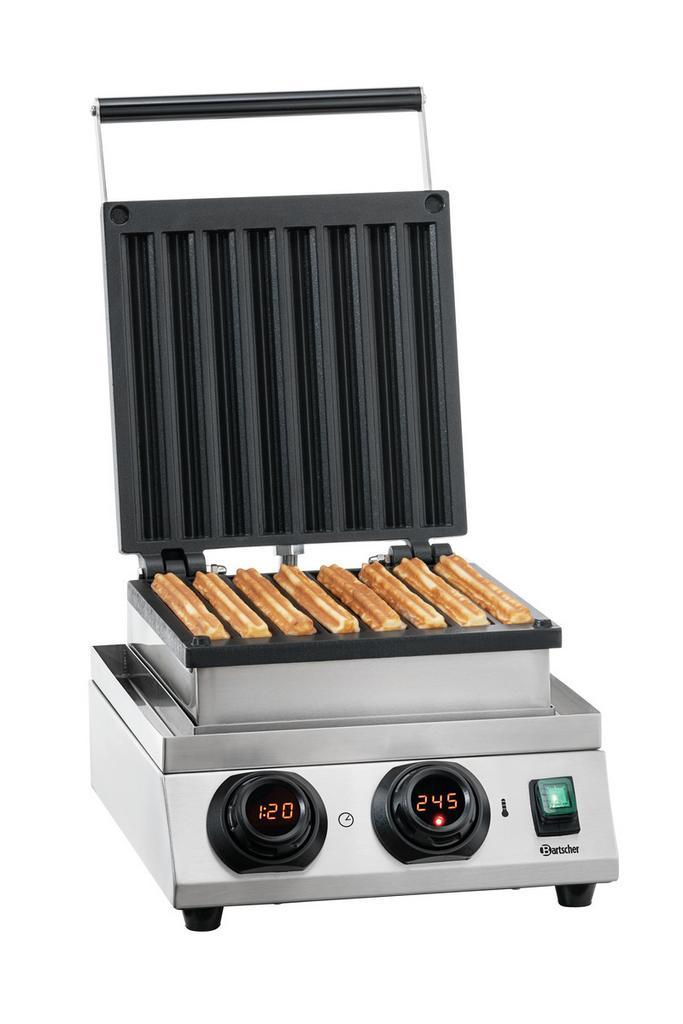 Bartscher Churros Waffle Maker | RVS | 8 churro-wafels, Zakelijke goederen, Horeca | Keukenapparatuur, Verzenden