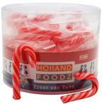 Holland Foodz Mini Zuurstok Rood-Wit 30st., Nieuw, Verzenden