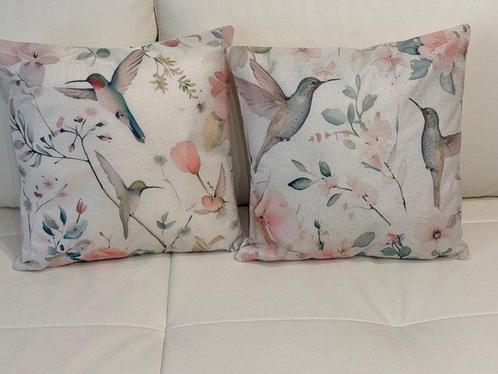 Elegante kussens Japanse minimalistische stijl bloemen, Antiek en Kunst, Curiosa en Brocante