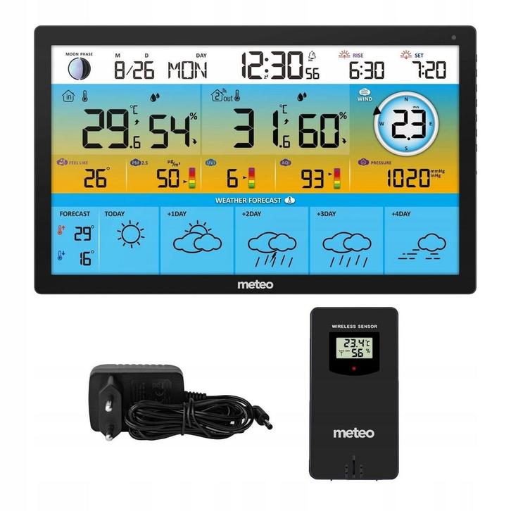 Weerstation: Temp/Vocht/Druk | Retourdeal 40% Korting, Audio, Tv en Foto, Weerstations en Barometers, Nieuw, Weerstation, Ophalen of Verzenden