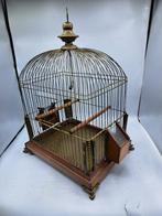 Antiek Vogelkooi - Mahonie - Antieke Vogelkooi