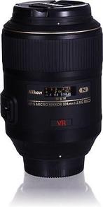 Nikon AF-S Micro NIKKOR 105 mm F2.8 ED IF VR 62 mm filter, Verzenden, Zo goed als nieuw, Macrolens