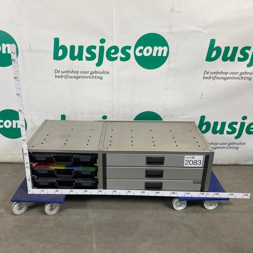 Aluca aluminium gebruikte bedrijfswagen inrichting (nr 2083), Auto diversen, Auto-accessoires, Gebruikt, Ophalen of Verzenden