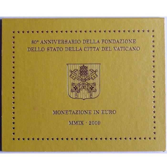 Vaticaan. Year Set (BU) 2009 (Zonder Minimumprijs), Postzegels en Munten, Munten | Europa | Euromunten