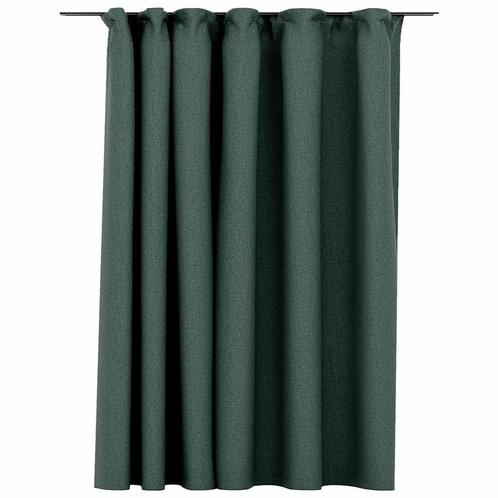 Groen Verduisterend Gordijn 290x245cm | Retourdeal | 40%..., Huis en Inrichting, Stoffering | Gordijnen en Lamellen, Groen, Nieuw