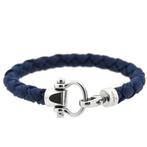 Omega Accessories; Sailing Bracelet; Blue; Nylon; (L) 21 cm, Sieraden, Tassen en Uiterlijk, Armbanden, Gebruikt, Ophalen of Verzenden