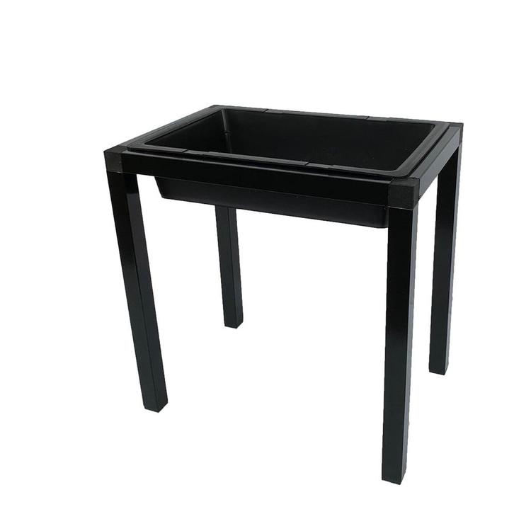 Aluminium volierebad met kunststof bad - Aluminium, Dieren en Toebehoren, Vogels | Hokken en Kooien, Nieuw, Verzenden