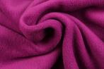 10 meter fleece stof Cassis - Anti Pilling Fleece, Hobby en Vrije tijd, Stoffen en Lappen, 120 cm of meer, Paars, Ophalen of Verzenden