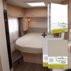 Textielpakket Queensbed/Eilandbed - 1 molton met 2 jersey, Verzenden, Nieuw, Wit