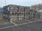 9.300 oude holle dakpannen Blauw gesmoord, Gebruikt, Steen of Klei, Blauw, 15 m² of meer
