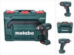 Metabo SSW18LTX400 - Slagmoersleutel - 18V 400 Nm - Zonder, Doe-het-zelf en Verbouw, Gereedschap | Boormachines, Verzenden, Zo goed als nieuw