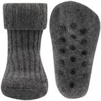 Antislipsok Wol Ribstof Grijs met Omslag - Ewers-31/34 NIEUW, Jongen of Meisje, Nieuw, Ophalen of Verzenden, Ewers