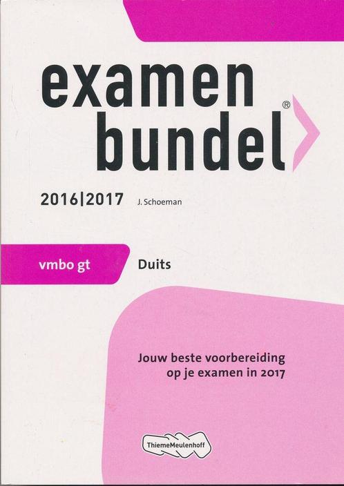 Examenbundel VMBO GT Duits 2016/2017, Boeken, Schoolboeken, Nieuw, Verzenden