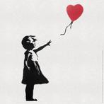 Kunstdruk Banksy - Girl with Balloon 50x50cm, Verzenden, Nieuw