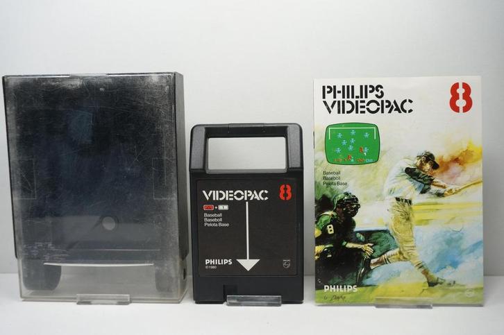 Philips VIdeopac 8: Baseball Garantie & morgen in huis!, Computers en Software, Vintage Computers, Ophalen of Verzenden