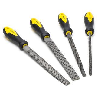 Raspenset | Toolland | 4-delig (Hout, Softgrip), Doe-het-zelf en Verbouw, Gereedschap | Handgereedschap, Nieuw, Verzenden