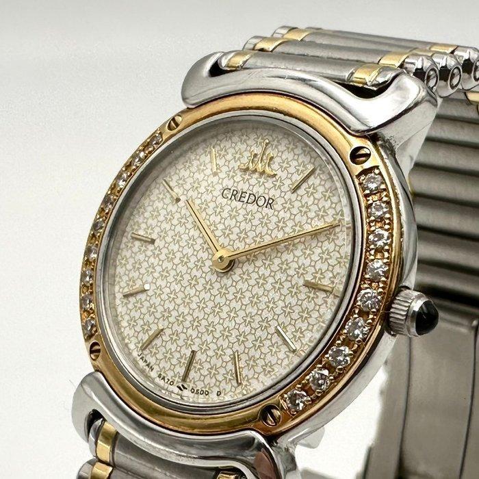 Credor - Zonder Minimumprijs - 5A10-0500 - Dames - 1995, Sieraden, Tassen en Uiterlijk, Horloges | Heren