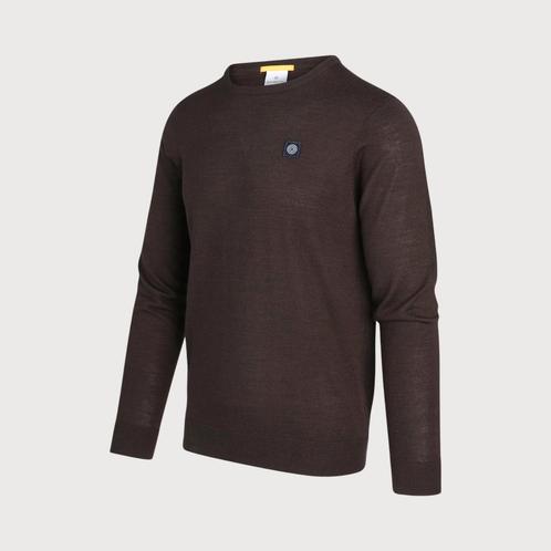 -40% Blue Industry  Blue Industry Ronde hals trui |  maat XX, Kleding | Heren, Truien en Vesten, Bruin, Nieuw, Verzenden