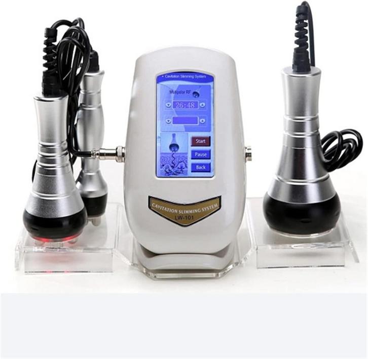 Afslank apparaat - Afslank machine - Ultrasone Cavitatie - W, Sport en Fitness, Massageproducten, Zo goed als nieuw, Verzenden