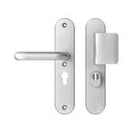 AXA veiligheidsbeslag voordeur Oval Plus D-knop/U kruk PC55, Verzenden, Nieuw