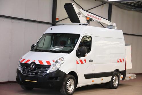 Renault Master 2.3 dCi HOOGWERKER HUBARBEITSBÜHNE NACELLE TI, Auto's, Renault, Lease, Grijs, Handgeschakeld, Overige carrosserieën