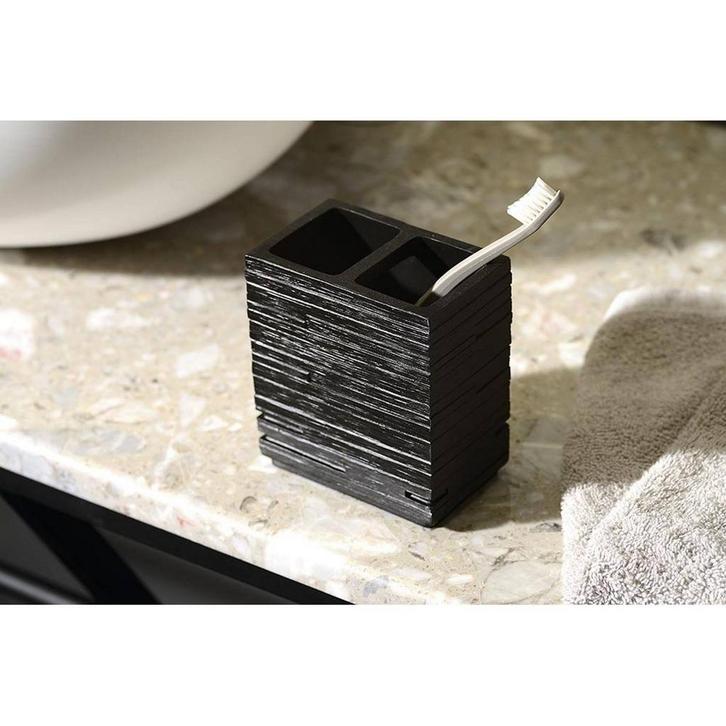 Tandenborstelhouder Sapho Quadrotto Vrijstaand 11.5x10.2x6.2, Huis en Inrichting, Badkamer | Badtextiel en Accessoires, Ophalen of Verzenden