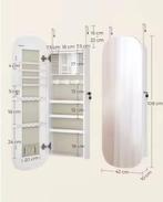 Sieradenkast met Spiegel, Wandmodel met LED-Verlichting, Huis en Inrichting, Kasten | Overige, Verzenden, Nieuw