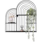 Wandplank - Wandrek - Trion Ivar - Inclusief Hanger - Zwart, Huis en Inrichting, Ophalen of Verzenden, Nieuw