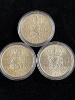 Nederland. 2½ Gulden 1959, 1960, 1961 (Zonder minimumprijs), Postzegels en Munten, Munten | Nederland