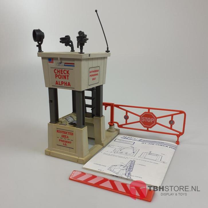 G.I. Joe - Check Point (Compleet) (Toys), Hobby en Vrije tijd, Overige Hobby en Vrije tijd, Zo goed als nieuw, Verzenden