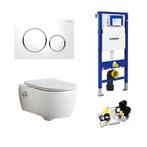 Geberit UP320 Toiletset Sani Royal Easy Flush Slim met Bidet, Doe-het-zelf en Verbouw, Sanitair, Nieuw
