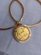 Munthanger - 18 karaat Geel goud, Sieraden, Tassen en Uiterlijk, Antieke sieraden