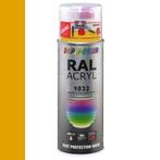 Dupli-Color Ral Acryl Ral 1032 Brem Geel Hoogglans 400 ml, Ophalen of Verzenden, Nieuw