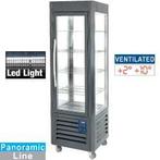 RVS Gebakvitrine | 5 plateaus | 360 liter | Antraciet, Verzenden, Nieuw in verpakking
