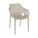 Garden Impressions Air XL design tuinstoel taupe, Tuin en Terras, Verzenden, Nieuw