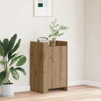 vidaXL Dressoir Artisan Eiken 45 x 35 x 75 cm Bewerkt hout, Verzenden, Nieuw, Overige houtsoorten, Minder dan 50 cm